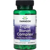 Swanson Health , Tredoblet Boron Kompleks, 3 mg, 250 Kapsler