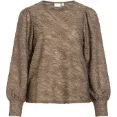 Vila Bluse 'VIFINA' mokka