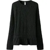 Name it Regular Fit Top Med Lange Ærmer