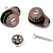 D'addario And Co PW-SLS-02 Universal Strap Locks Nickel