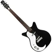 Danelectro 59M NOS+ Left Handed Black