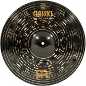 Meinl Classics Custom Dark 16 Crash & Heavy Duty Cymbal Boom Stand by Gear4music