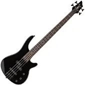 Gear4Music Harlem 4 Basguitar fra Sort