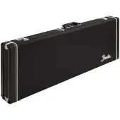 Fender Classic Series Wood Case - Strat/Tele Left-Hand Black