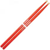Promark Rebound 5B Orange Hickory Drumsticks Wood Tip
