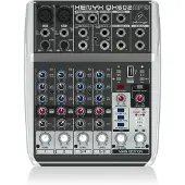 Behringer XENYX QX602MP3 6-input mixer med MP3-afspiller