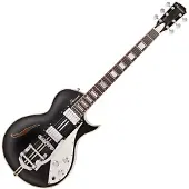 Hartwood Speedway Vibrato Elektrisk Guitar Greaser Black