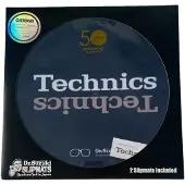Dr. Suzuki Meets Technics Mix Edition Slipmats - 50th Anniversary Blue