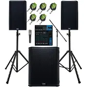 QSC K12.2 Complete PA System Bundle