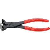 Knipex 68 01 180, Skæretang, 4 mm, 2,9 cm, Stål, Plast, Rød
