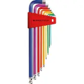 Baier PB stiftnøglesæt L+K Rainbow 1,5-10 mm