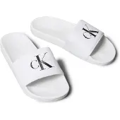 Calvin Klein Pantoletter sort / hvid