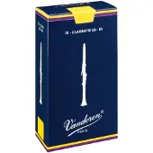 Vandoren CR1015 BB klarinet Traditionelle rør styrke 1.5; Kasse med 10