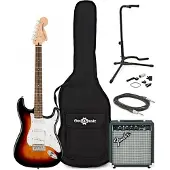 Squier Affinity Stratocaster Electric Guitar Pack Builder