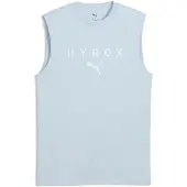 Puma Funktionsskjorte 'x HYROX' pastelblå / hvid