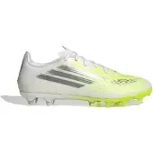 Adidas F50 Sparkfusion League Low Cut FG/AG Born For Goals - Hvid/Sølv/Gul Kvinde, størrelse 36