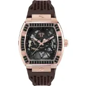 Philipp Plein Watches Herreur PWBAA1723 The Skeleton Gummi Ø44 mm