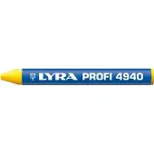 Lyra Oliekridt 4940 gul 9,5x90mm pk á 12stk