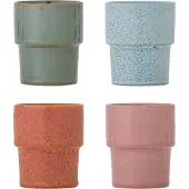 Bloomingville - Ewan Cup (Set of 4) - Stoneware