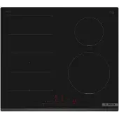 Bosch Serie | 6 PIX631HC1E - Induktions kogeplade - 4 plader - Niche - bredde: 56 cm - dybde: 49 cm facetteret front - sort