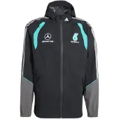 Adidas Mercedes - Amg Petronas Formula 1 Team Mechanics Regnjakke, størrelse Small