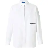 Karl lagerfeld JEANS Bluse sort / hvid