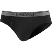 Icebreaker - Vandretøj - Anatomica Briefs Black/Monsoon til UnisexUld - Størrelse S - Sort