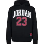 Jordan Hættetrøje - Sort m. Hvid/Rød - - 8-10 år (128-140) - Hættetrøje
