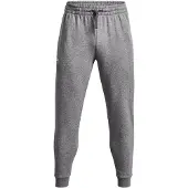Under Armour Sportsbukser 'Rival' grå-meleret / hvid