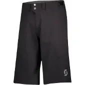 SCOTT - MTB tøj - Trail Flow W/Pad Shorts M Black til Unisex - Størrelse S - Sort