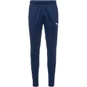 Puma Træningsbukser teamGOAL - Navy/Hvid, størrelse XX-Large