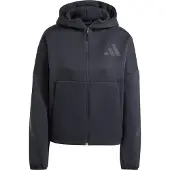 Adidas Sportssweatjakke 'Z.N.E.' grå / sort