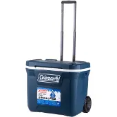 Coleman 50QT Xtreme Wheeled Cooler, Blå, Plast, Polyurethan (PU), Sort, 47 L, 113 kg
