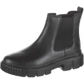 Timberland Timberlandtil kvinder. TB0A5ZCG0011 Chelsea Field mid-cut læder ankelstøvler sort (37 W), Fast, Ingen, Casual