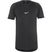 Nike Pro Top Dri-fit - Sort/hvid, størrelse Large