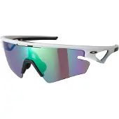 Oakley - Solbriller - Sphaera Slash Matte Vapor Prizm Road Jade til Unisex - Hvid