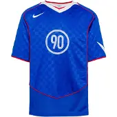 Nike Trænings T-Shirt Dri-FIT T90 Energy Jersey - Blå/Hvid/Rød/Hvid, størrelse Large
