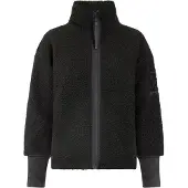 Didriksons Mella FZ 3, fleecejakke, dame, sort