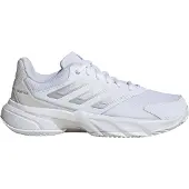 Adidas Sportssko 'Courtjam Control 3' lysegrå / hvid