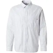 Replay Replaytil mænd. M4138A.000.52880 Stribet skjorte Regular Fit blå (M), Casual, Bomuld, Klassisk, Lange ærmer