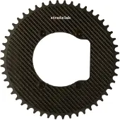 Strada Lab 1x Single Carbon Chainring - 52t - Cykeltilbehør