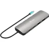 I-Tec Usb C Metal Nano 2x 100 W Dokningsstation