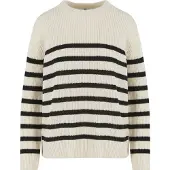 Urban Classics Pullover ecru / sort