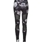 Urban Classics Leggings antracit / sort / hvid
