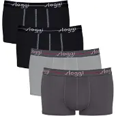 Sloggi Boksershorts grå / sort