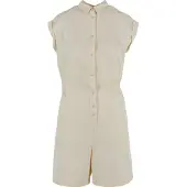 Urban Classics Viscose Twill Kortærmet Romper