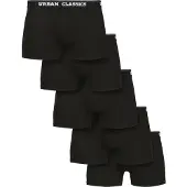 Urban Classics Boksershorts sort / hvid