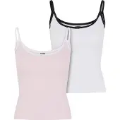 Urban Classics Overdel pink / sort / hvid
