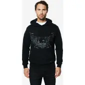 KOROSHI Sweatshirt grå / orange / sort