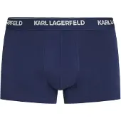 Karl Lagerfeld Boksershorts mørkeblå / hvid